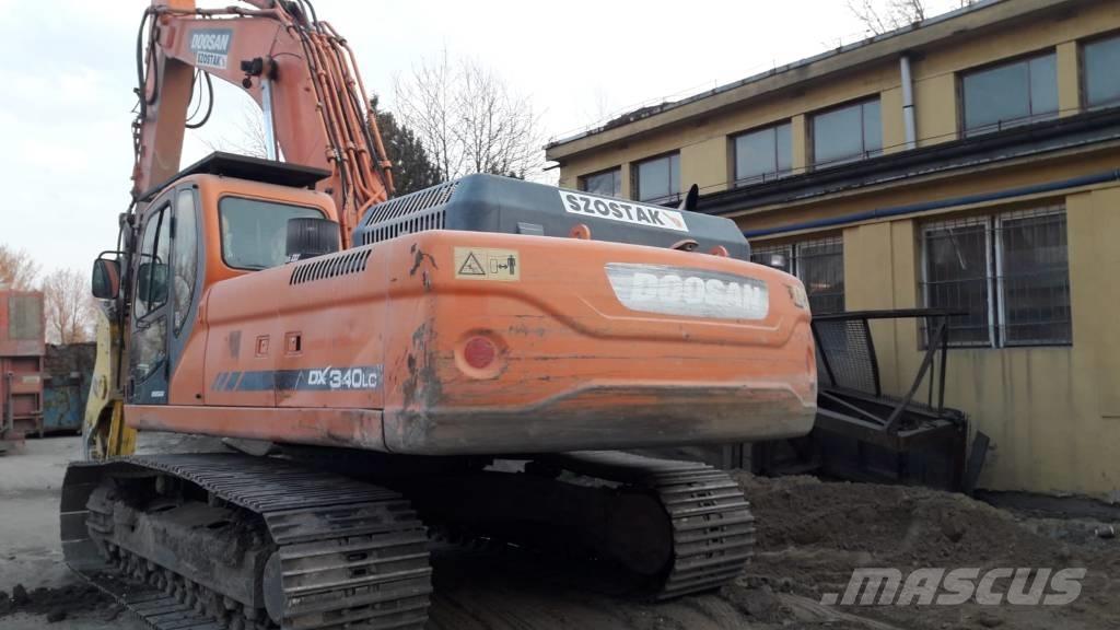 Doosan DX 340 LC Excavadoras sobre orugas