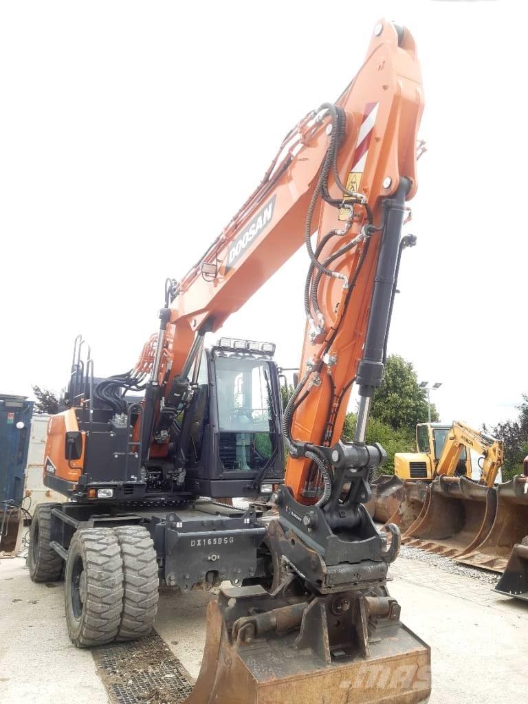 Doosan DX165 WR-7 Excavadoras de ruedas
