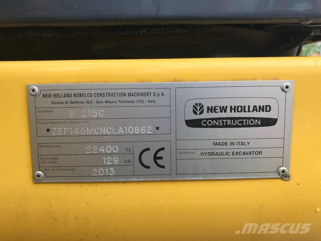 New Holland E 215 C Excavadoras sobre orugas