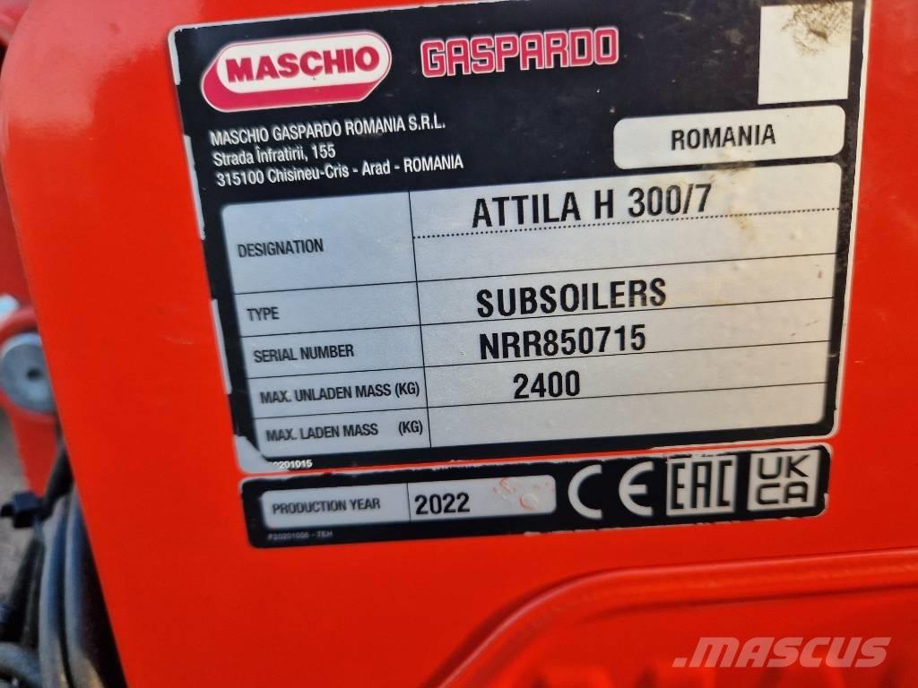 Maschio Attila 300/7 Cultivadoras