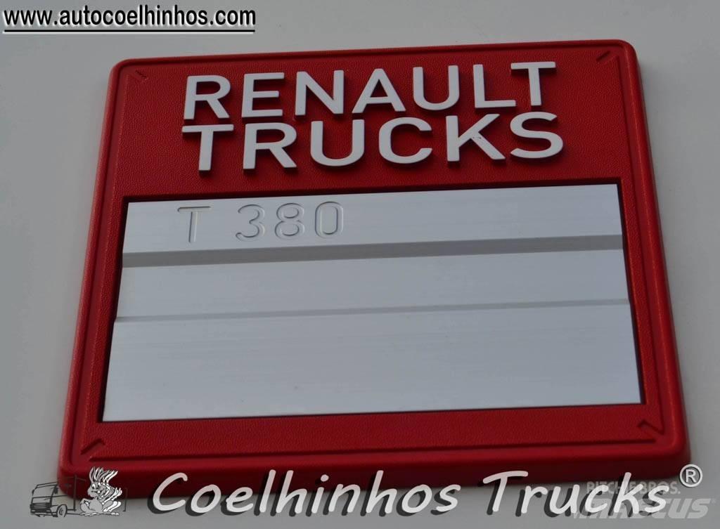 Renault T 380 Camiones de caja de lona