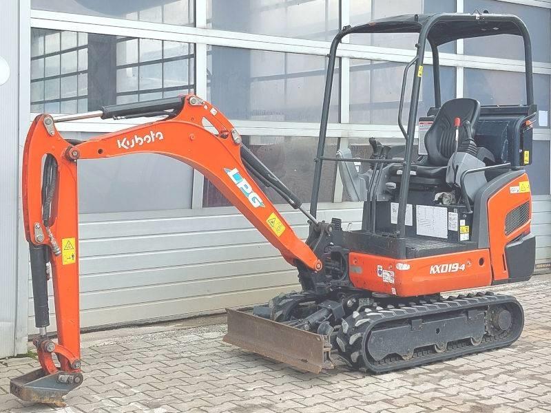 Kubota KX 019-4 LPG Miniexcavadoras