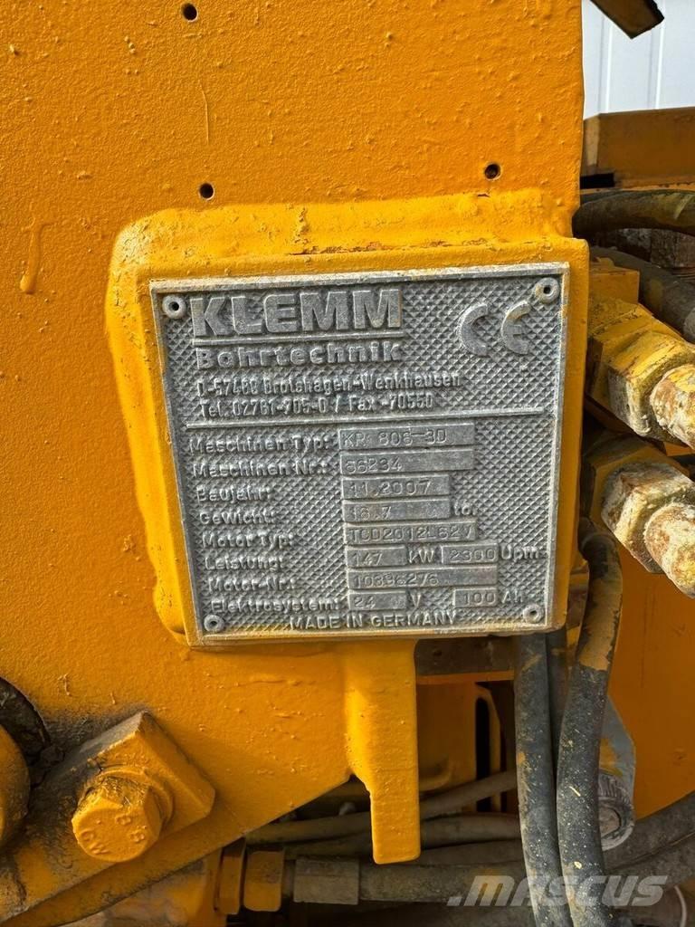 Klemm KR 806-3D Taladros pesados