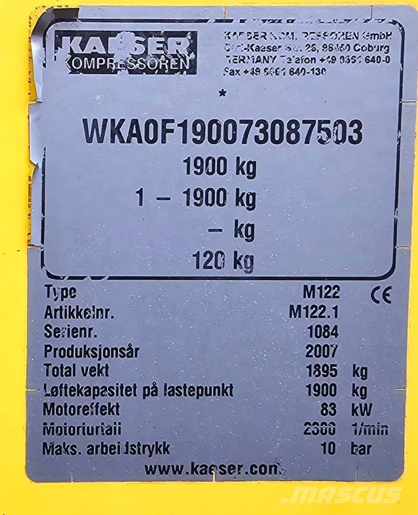 Kaeser M 122 Compresoras