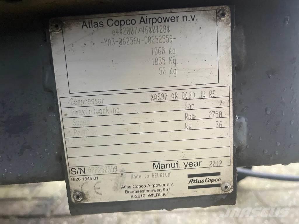 Atlas Copco Xas97 Compresoras