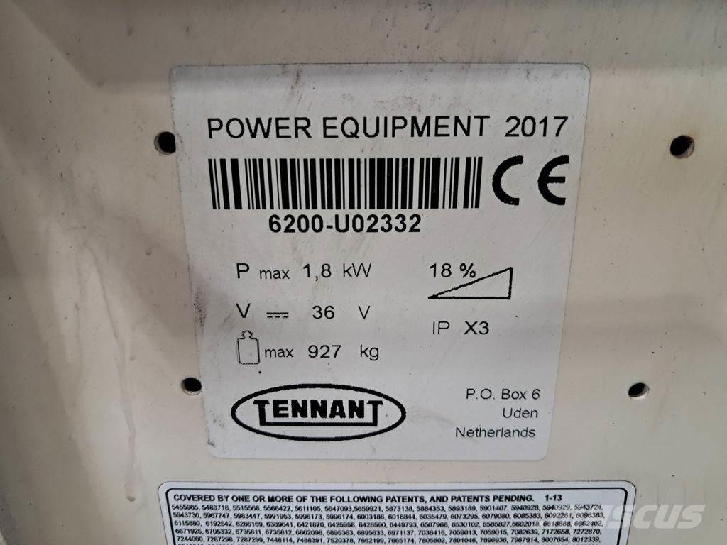 Tennant 6200 Barredoras