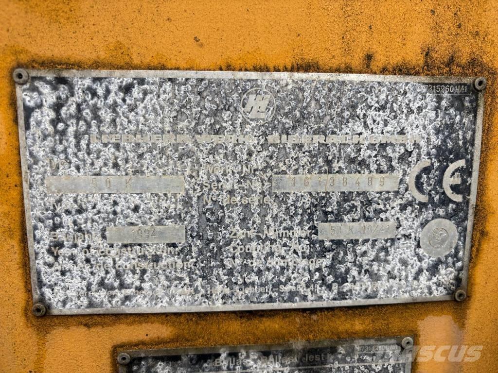 Liebherr 50 K Grúas torre