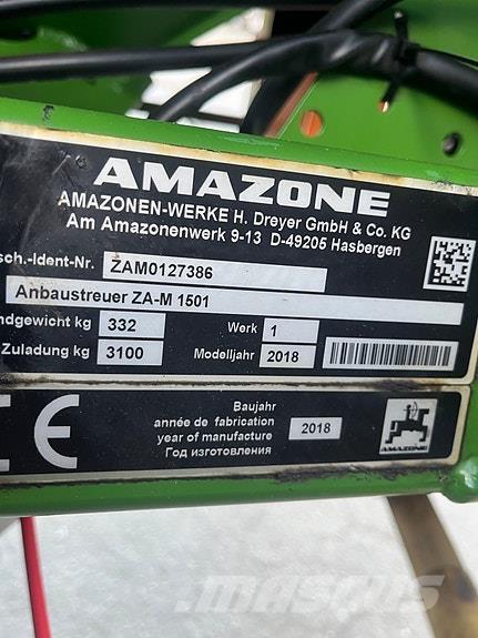 Amazone ZA-M 1501 Esparcidoras de minerales