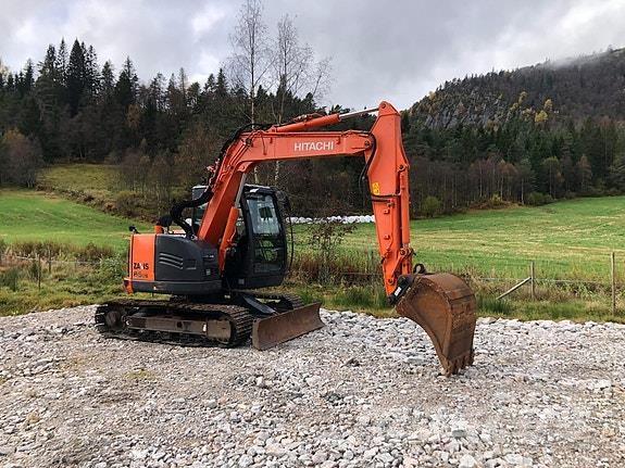 Hitachi ZX85US Excavadoras sobre orugas