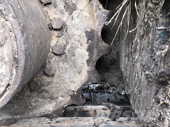 Hitachi ZX85US Excavadoras sobre orugas