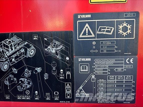 Kalmar DRG450 Camiones diesel