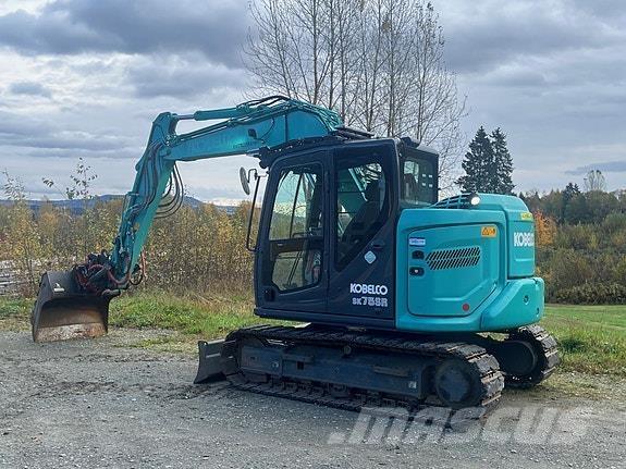 Kobelco SK75SR-7 Excavadoras sobre orugas
