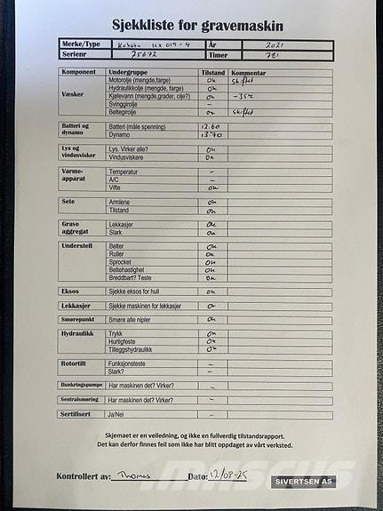 Kubota KX019-4 Miniexcavadoras