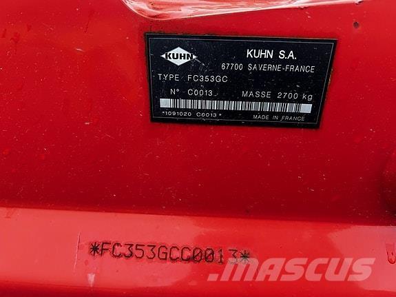 Kuhn FC353 GC Podadoras