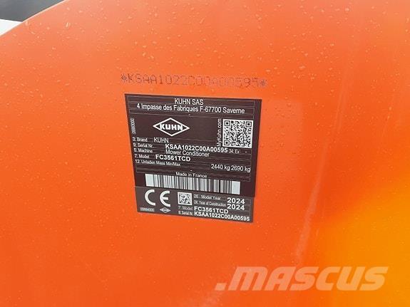 Kuhn FC3561TCD Otros equipos para cosechadoras de forraje