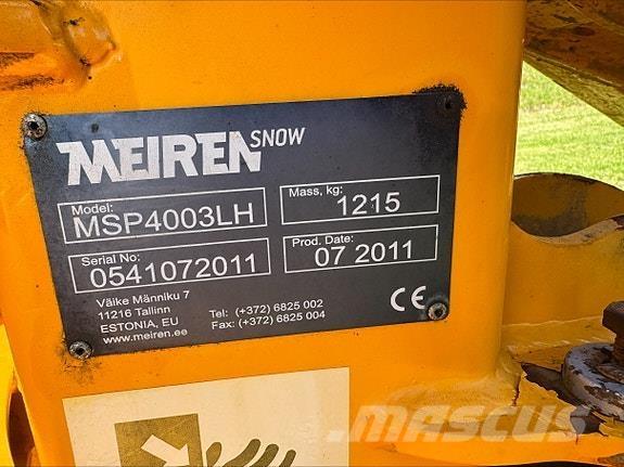 Meiren 2011 Hojas y cuñas quitanieves