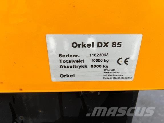 Orkel DX85 Remolques de uso general