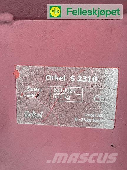 Orkel S 2310 Fresadoras quitanieve
