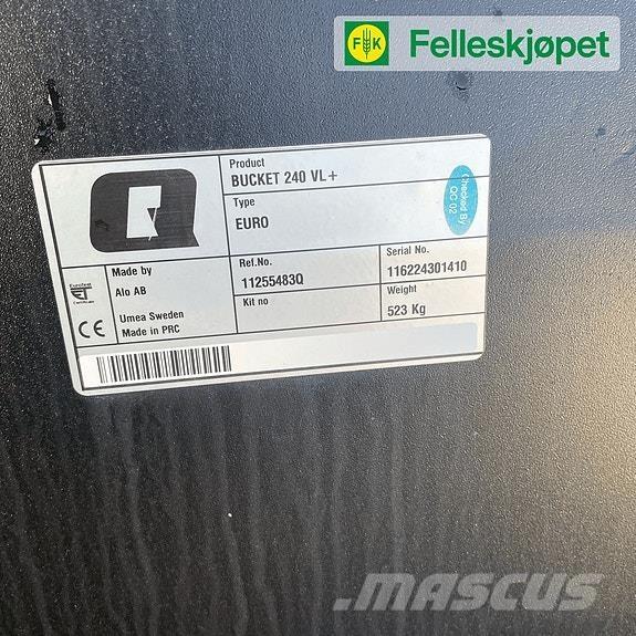 Quicke 240VL+ Otros equipos para carreteras y quitanieves