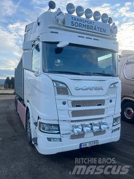 Scania R650B6X2NB Camiones desmontables