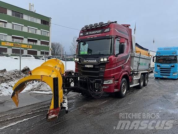 Scania R660B6x4HB Bañeras basculantes usadas