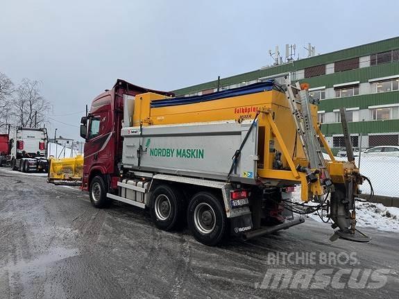 Scania R660B6x4HB Bañeras basculantes usadas