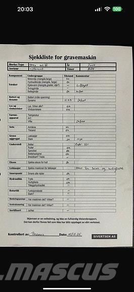 Terex HR 32 Excavadoras sobre orugas