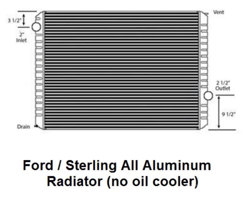 Ford L9500 Radiadores