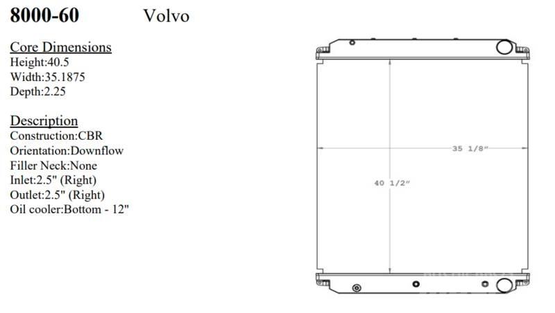 Volvo VT Radiadores