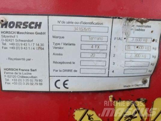 Horsch TERRANO4FX Gradas de discos