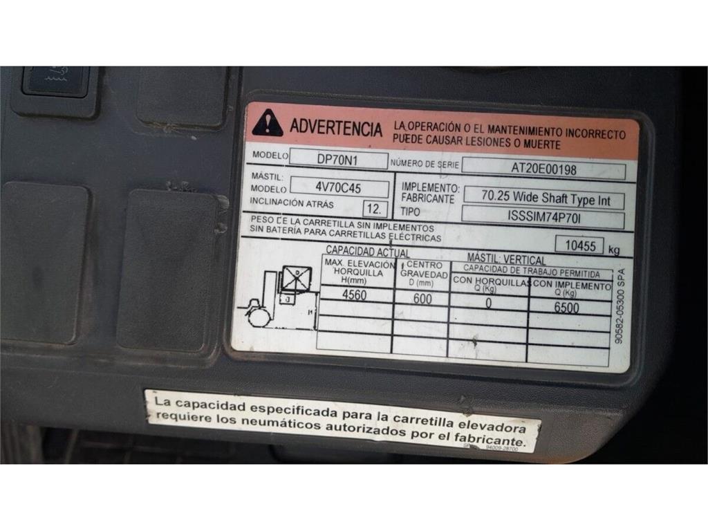 CAT DP70N1 Montacargas para contenedores