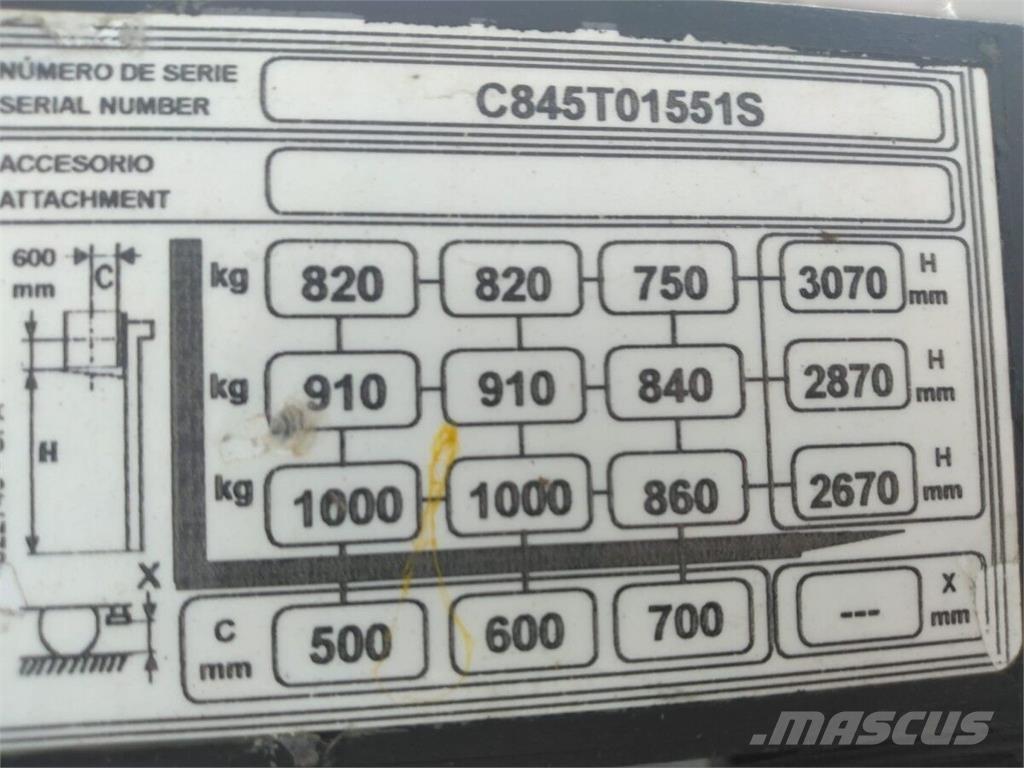 Yale MS10E Apiladores manuales