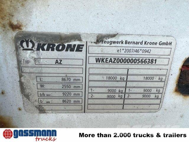 Krone AZP 18 Remolques de caja de lona