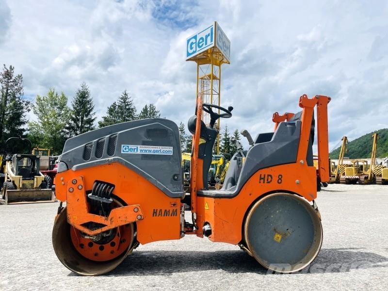 Hamm HD8 VV Rodillos de doble tambor