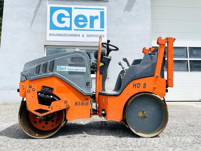 Hamm HD8 VV Rodillos de doble tambor