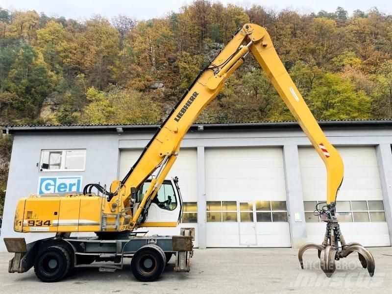 Liebherr A934C Manejadores de residuos industriales