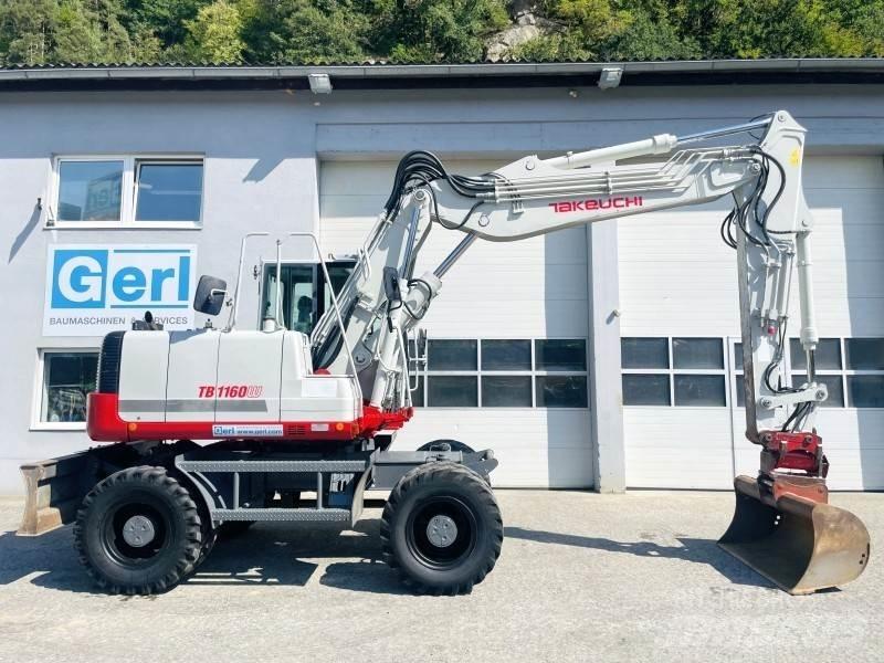 Takeuchi TB1160W Excavadoras de ruedas