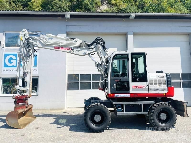 Takeuchi TB1160W Excavadoras de ruedas