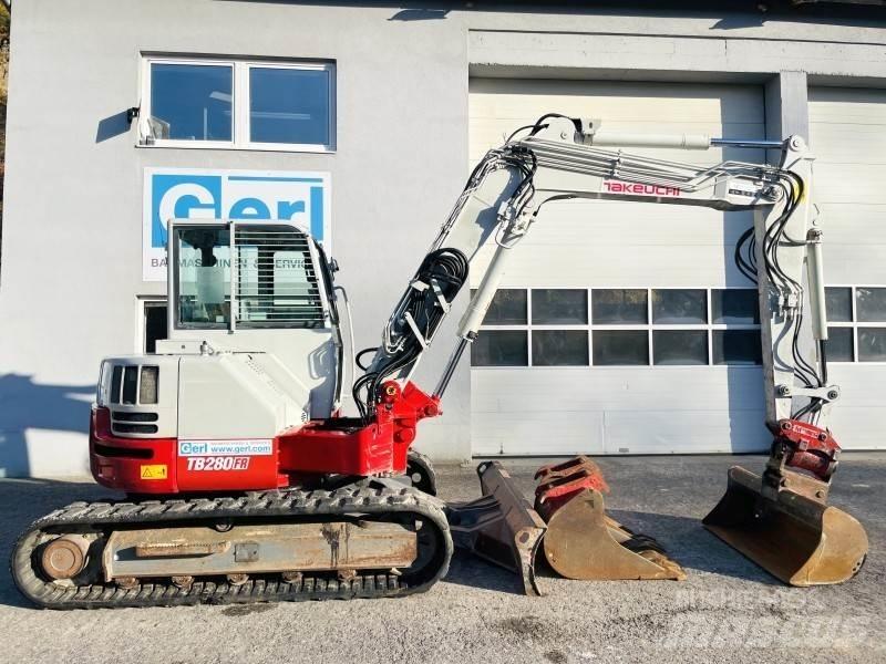 Takeuchi TB280FR Miniexcavadoras