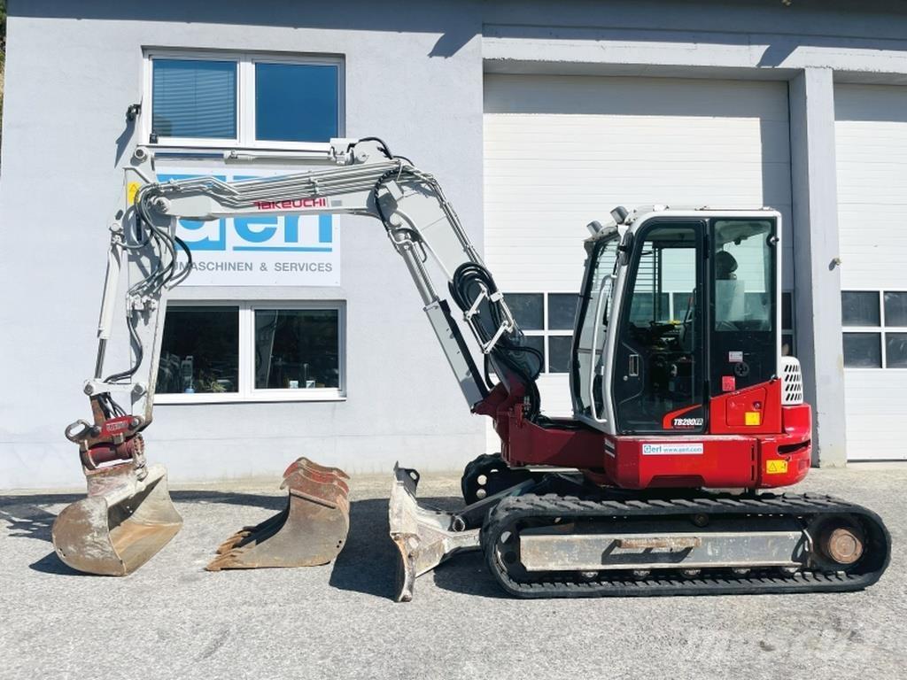 Takeuchi TB280FR Miniexcavadoras