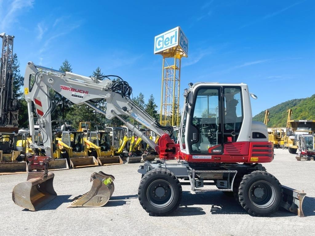 Takeuchi TB295W Excavadoras de ruedas