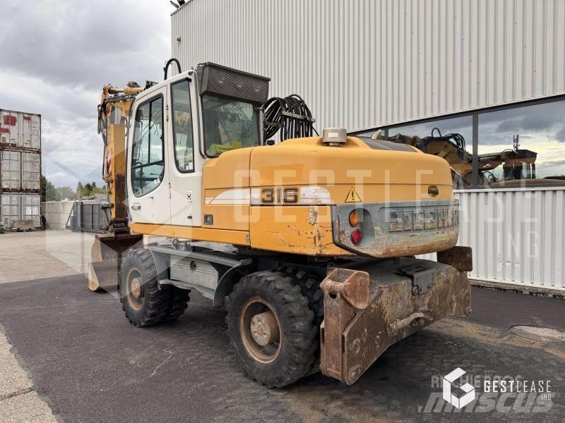 Liebherr A316 Excavadoras de ruedas