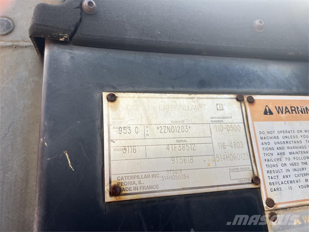 CAT 953C Buldozer sobre oruga