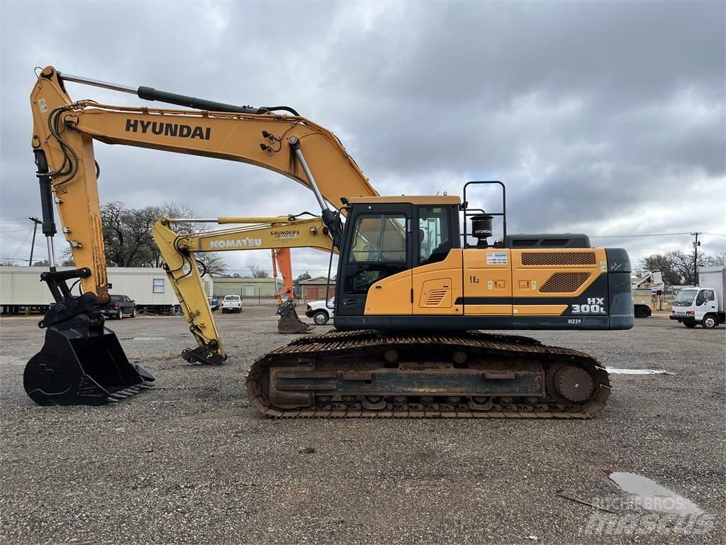 Hyundai HX300L Excavadoras sobre orugas