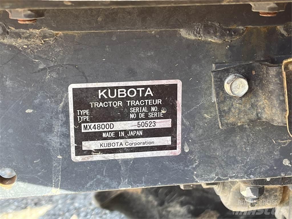 Kubota MX4800D Tractores