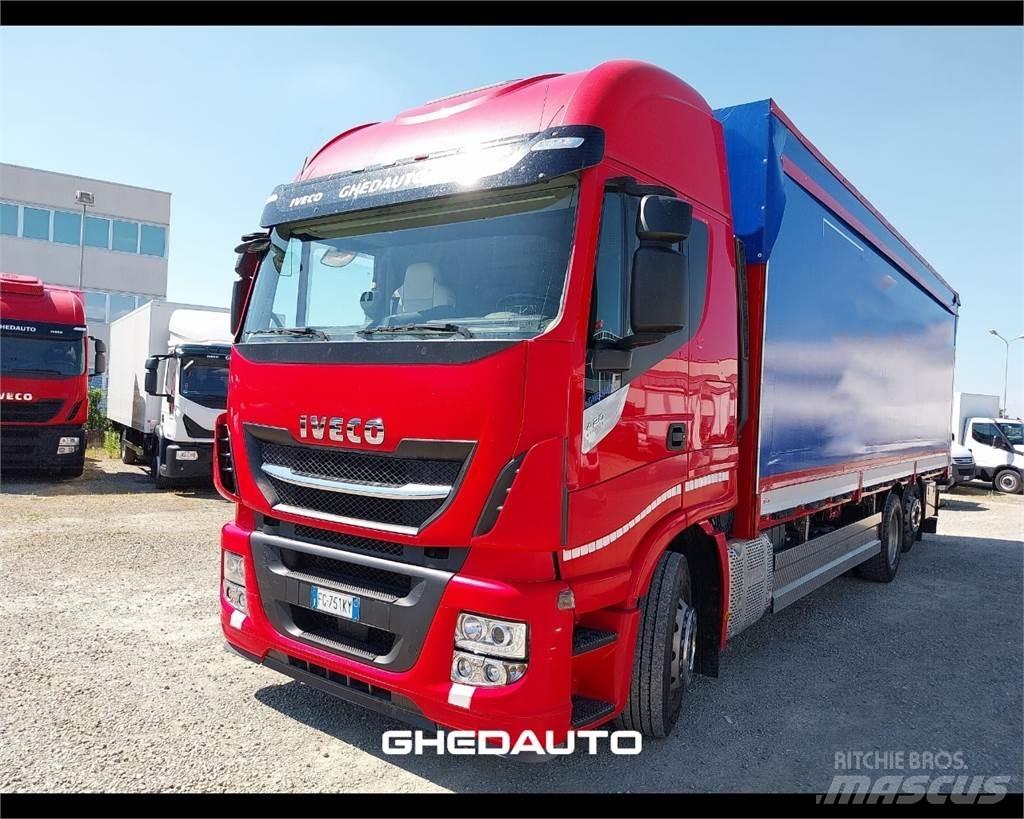 Iveco AS260SY Camiones con caja de remolque