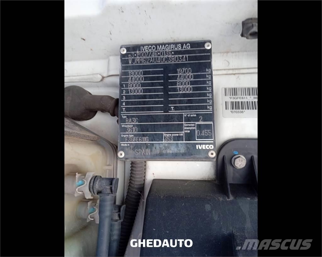 Iveco AS440S48T/P Camiones con caja de remolque