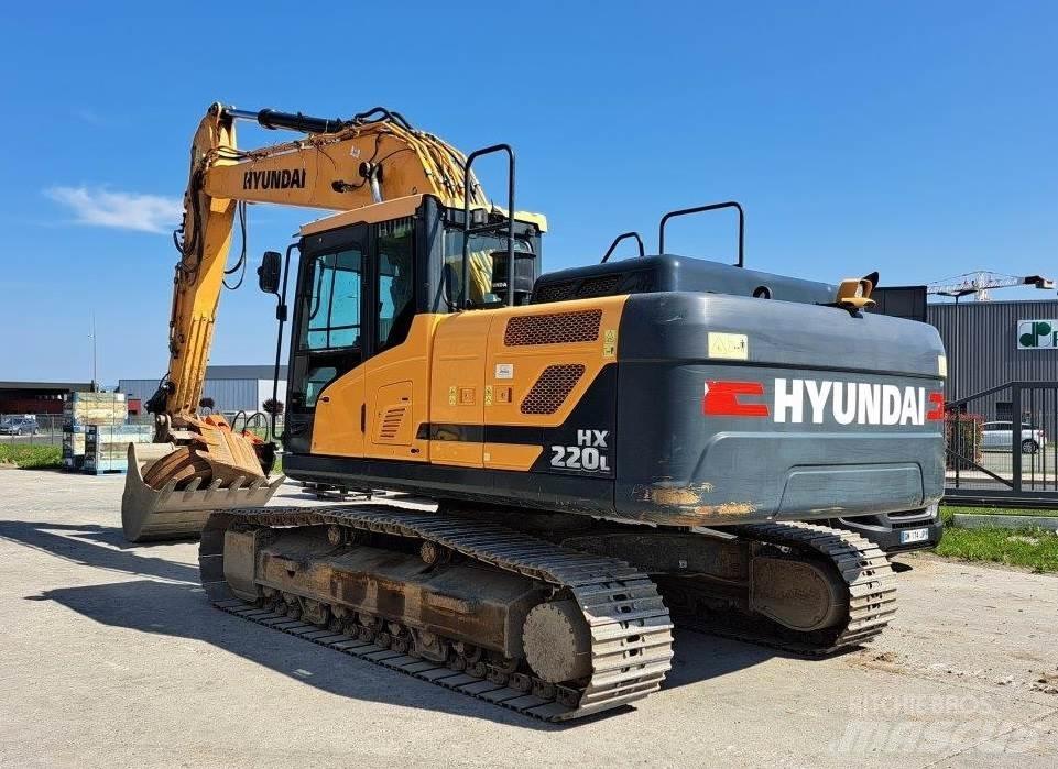 Hyundai HX220L Excavadoras sobre orugas