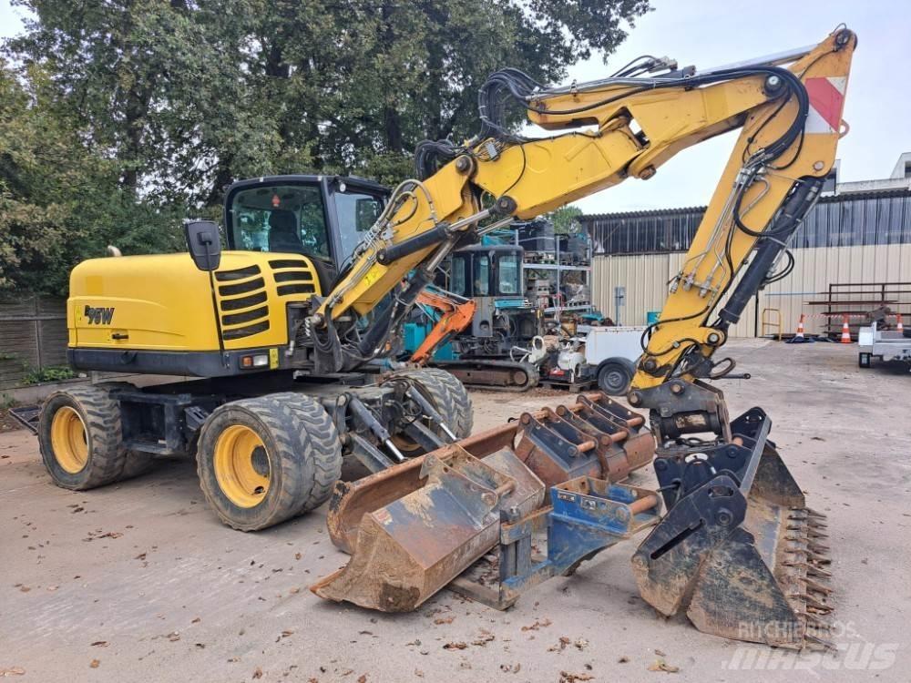 Yanmar B95W Excavadoras de ruedas