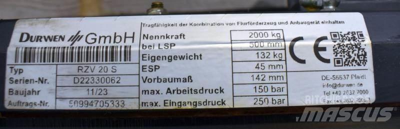 Durwen RZV20S Otros componentes
